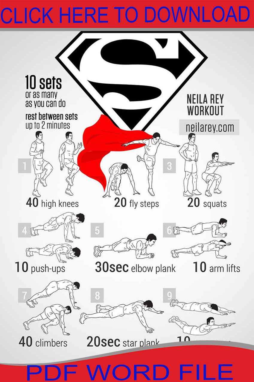 famous isometric workout routine